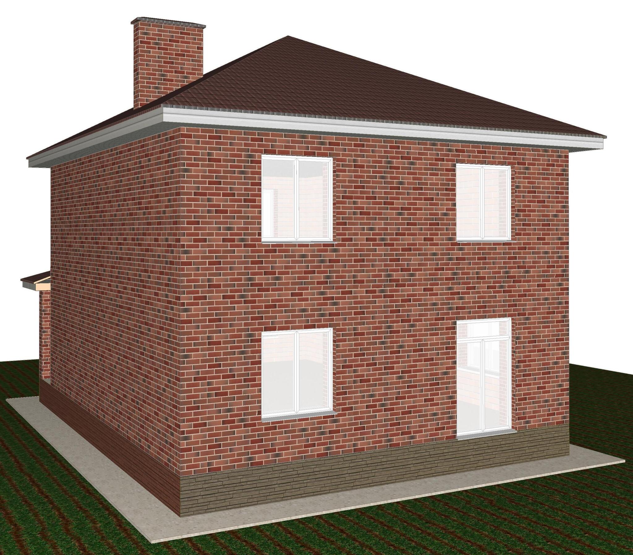 Two-storey house with an area of ??149 sq.m. - with wardrobe on the second floor - My, Construction, Building, Interior, Longpost