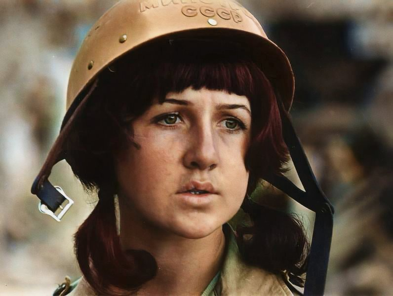 Soviet girls and women of the 70s: how they looked and dressed - My, Old photo, Colorization, the USSR, 70th, The photo, Youth, Longpost