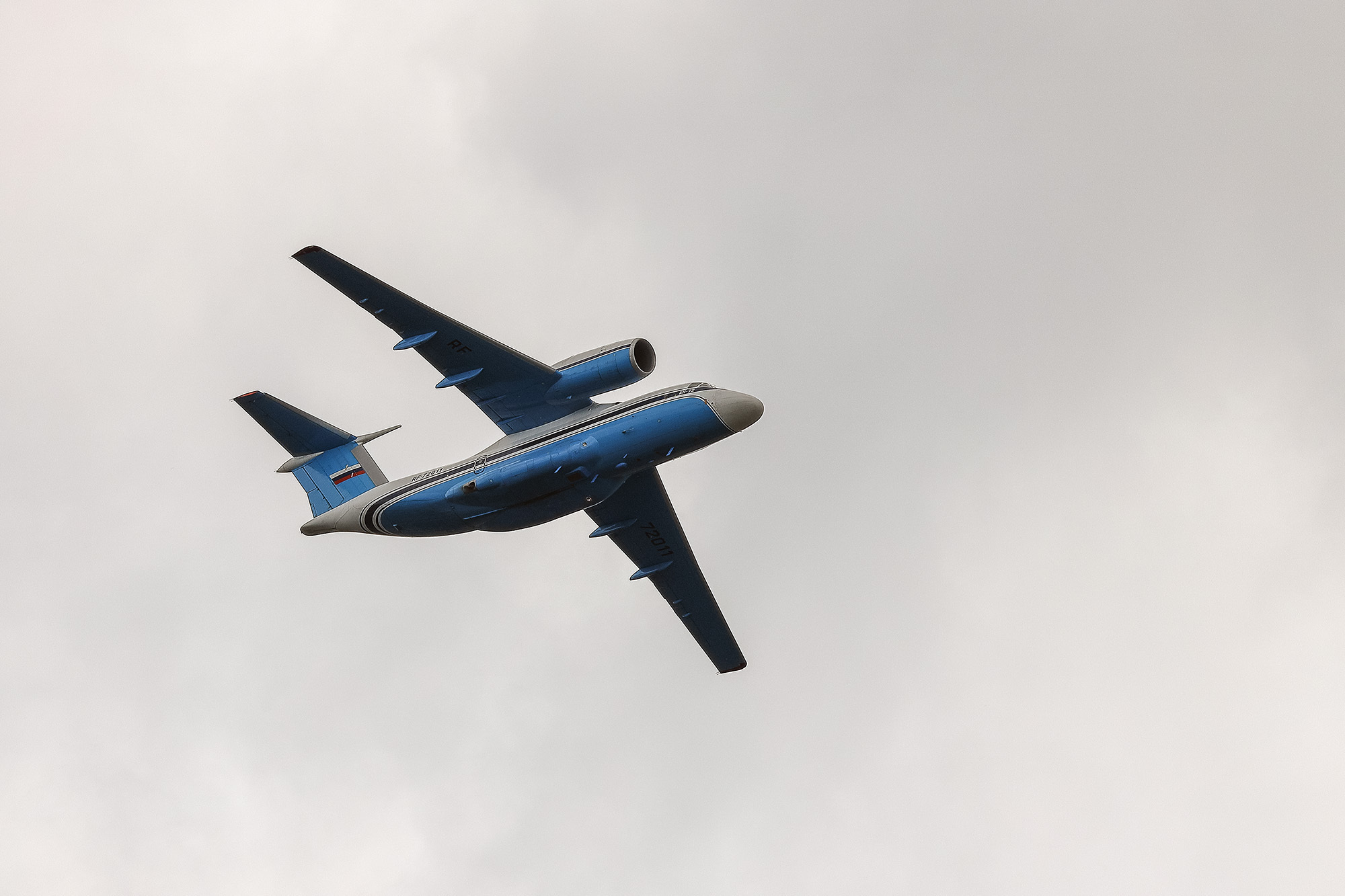 In flight An-72 - My, The photo, Aviation, Transport, Sky, Flight, AN-72, Technics, Interesting, Cheburashka