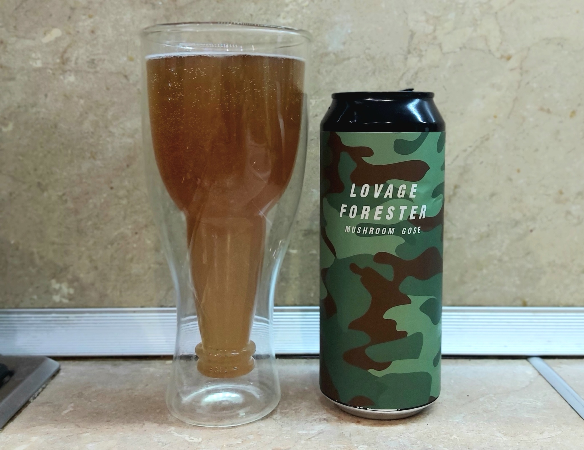 Mushroom Glade: Lovage Forester, Smoked Forester, Truffle Forester (Plague Brew) - My, Overview, Opinion, Beer, Gose, Mushrooms, Chanterelles