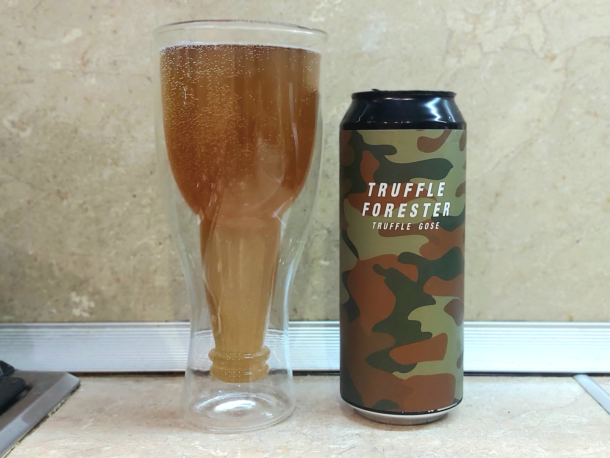 Mushroom Glade: Lovage Forester, Smoked Forester, Truffle Forester (Plague Brew) - My, Overview, Opinion, Beer, Gose, Mushrooms, Chanterelles