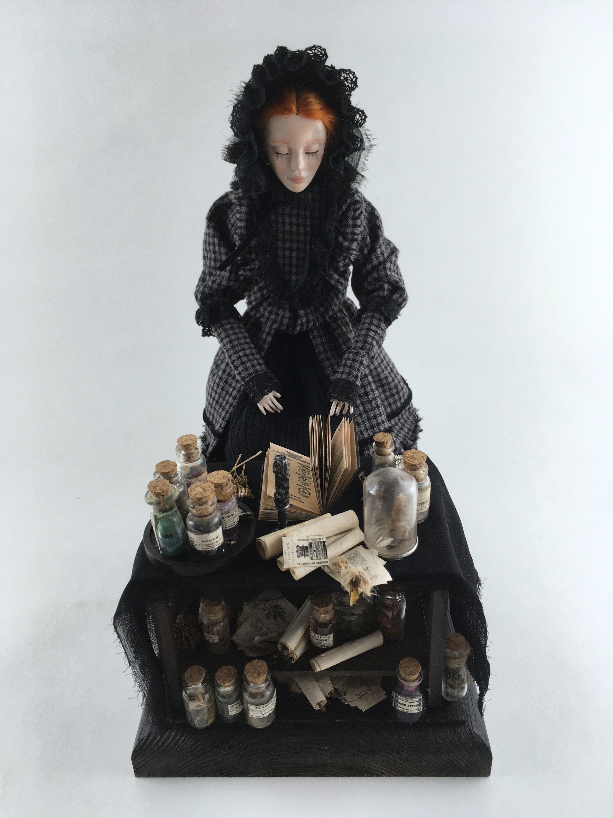 New work Alchemy - Doll, Polymer clay, Needlework without process, Longpost