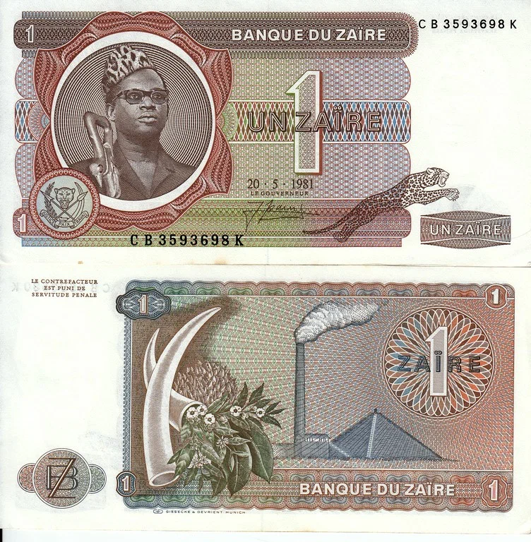 Congo mining money. Part II: Tshombe, Che Guevara and Mobutu - My, Congo, Belgian Congo, Patrice Lumumba, Mobutu, Africa, Banknotes, Bonistics, Collecting, Numismatics, Mining, Minerals, Longpost