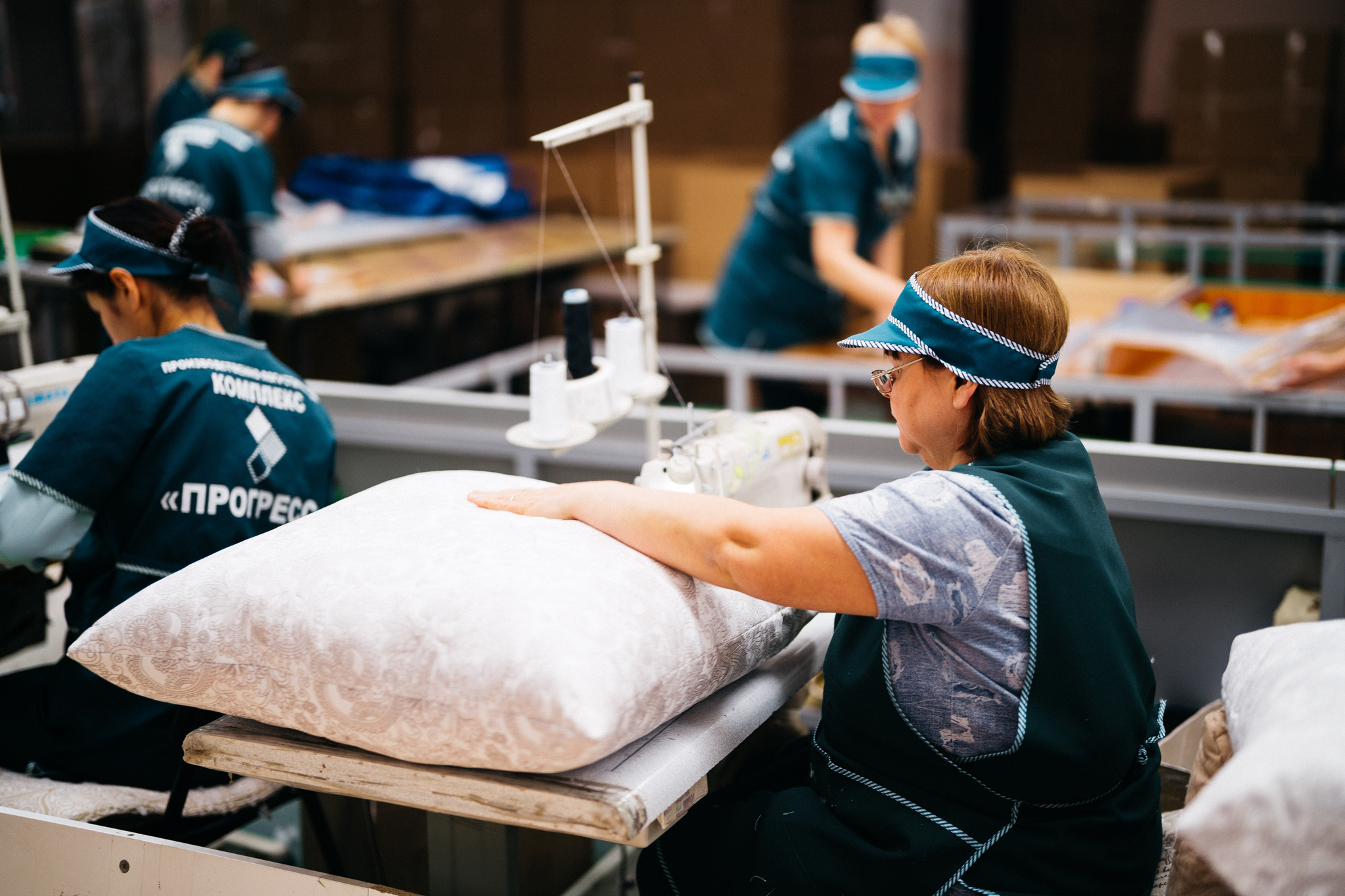 How blankets and pillows are made in Russia - My, Ivanovo region, Factory, Light industry, Russian production, Production, How is it done, What is it made of?, Import substitution, Pillow, A blanket, Linens, Longpost