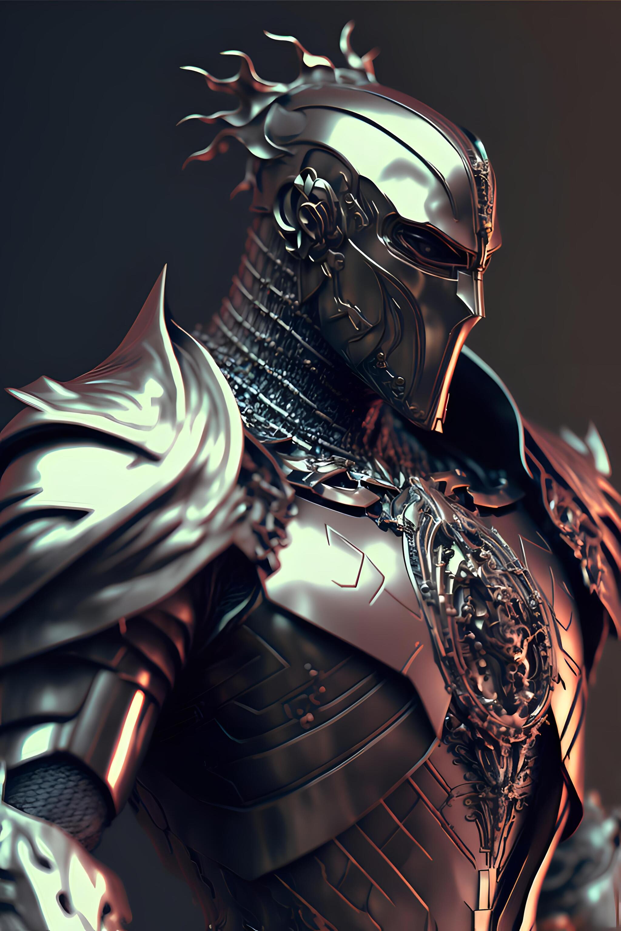 Reply to the post “Midjourney v4: A selection of fantasy knights. Part 3 - Нейронные сети, Midjourney, Fantasy, Computer graphics, Knights, Longpost, Digital drawing, Reply to post, Armor