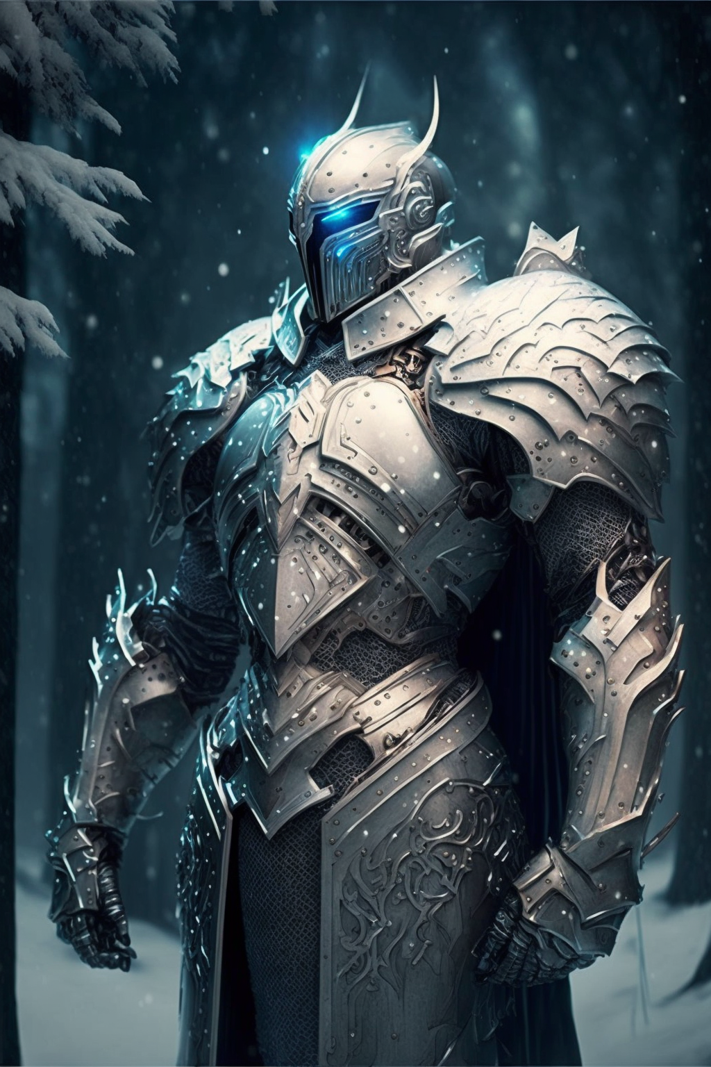 Reply to the post “Midjourney v4: A selection of fantasy knights. Part 3 - Нейронные сети, Midjourney, Fantasy, Computer graphics, Knights, Longpost, Digital drawing, Reply to post, Armor