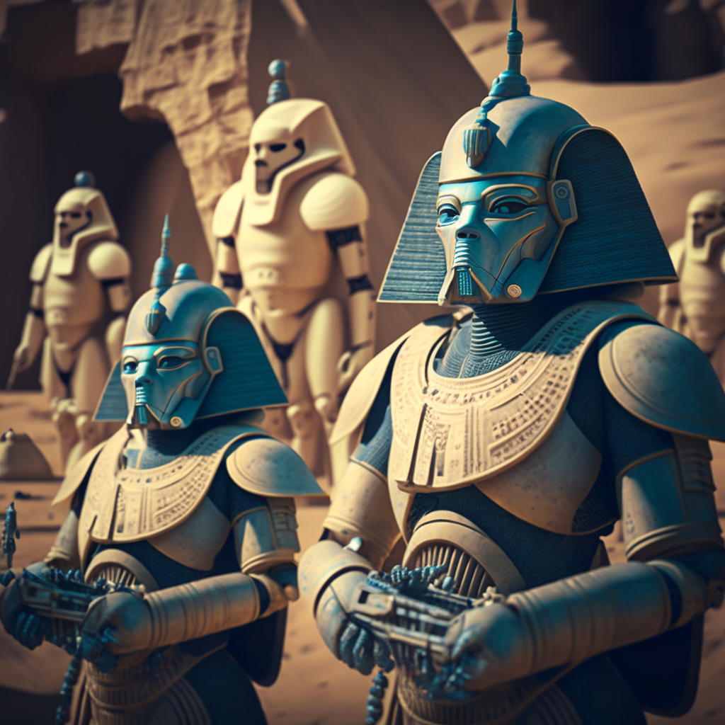 Galactic empire in the style of ancient egypt.Midjourney - Midjourney, Нейронные сети, Images, A selection, Star Wars, Darth vader, Star Wars stormtrooper, Longpost