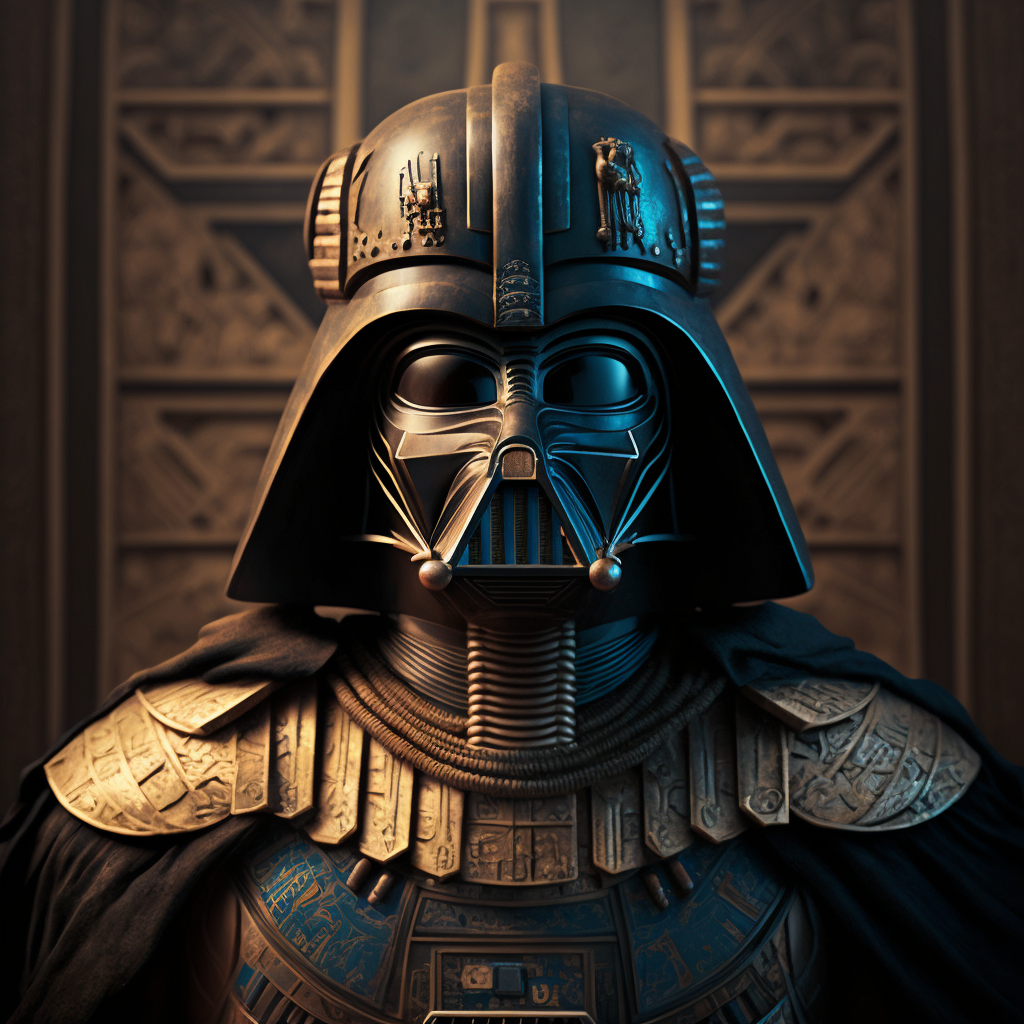 Galactic empire in the style of ancient egypt.Midjourney - Midjourney, Нейронные сети, Images, A selection, Star Wars, Darth vader, Star Wars stormtrooper, Longpost