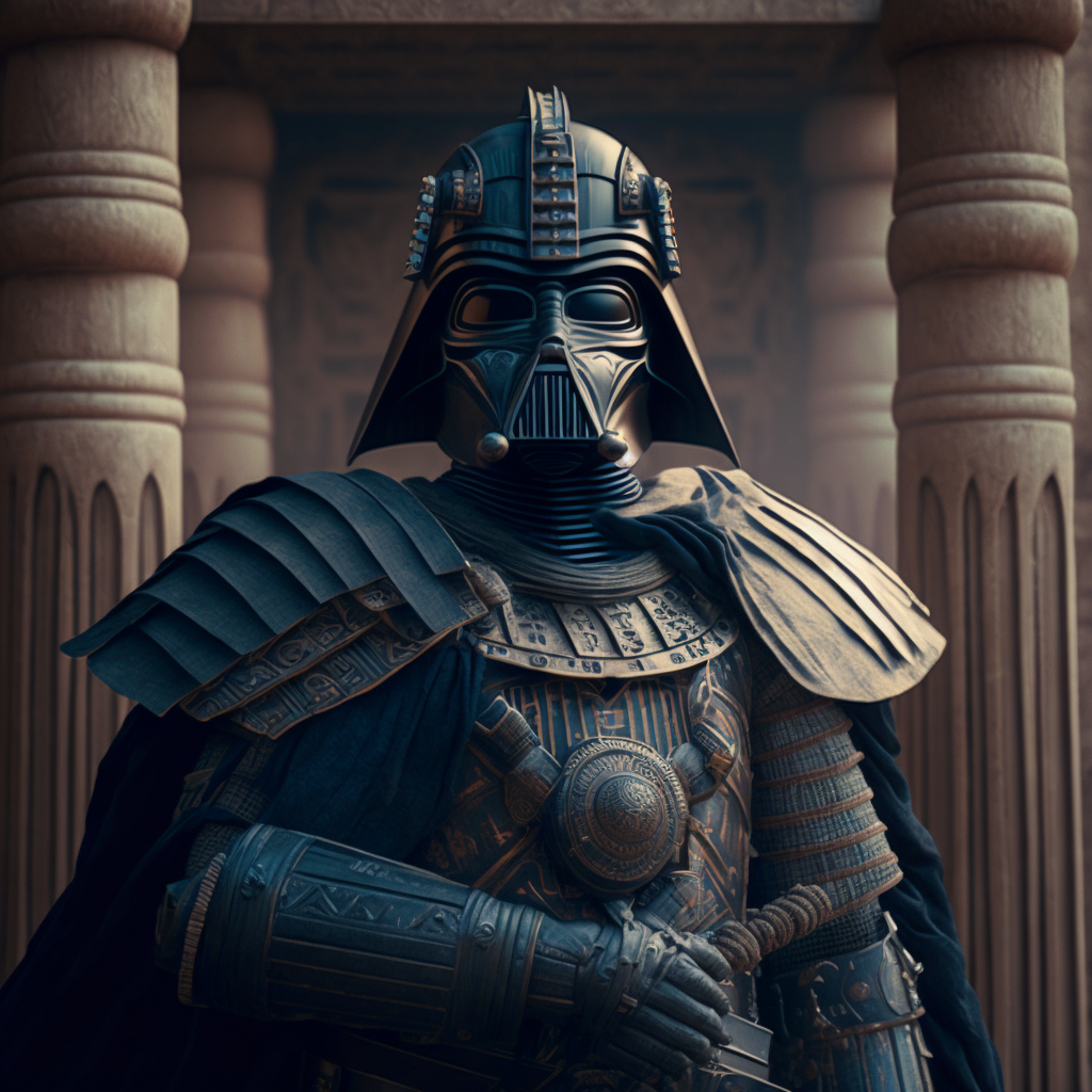 Galactic empire in the style of ancient egypt.Midjourney - Midjourney, Нейронные сети, Images, A selection, Star Wars, Darth vader, Star Wars stormtrooper, Longpost