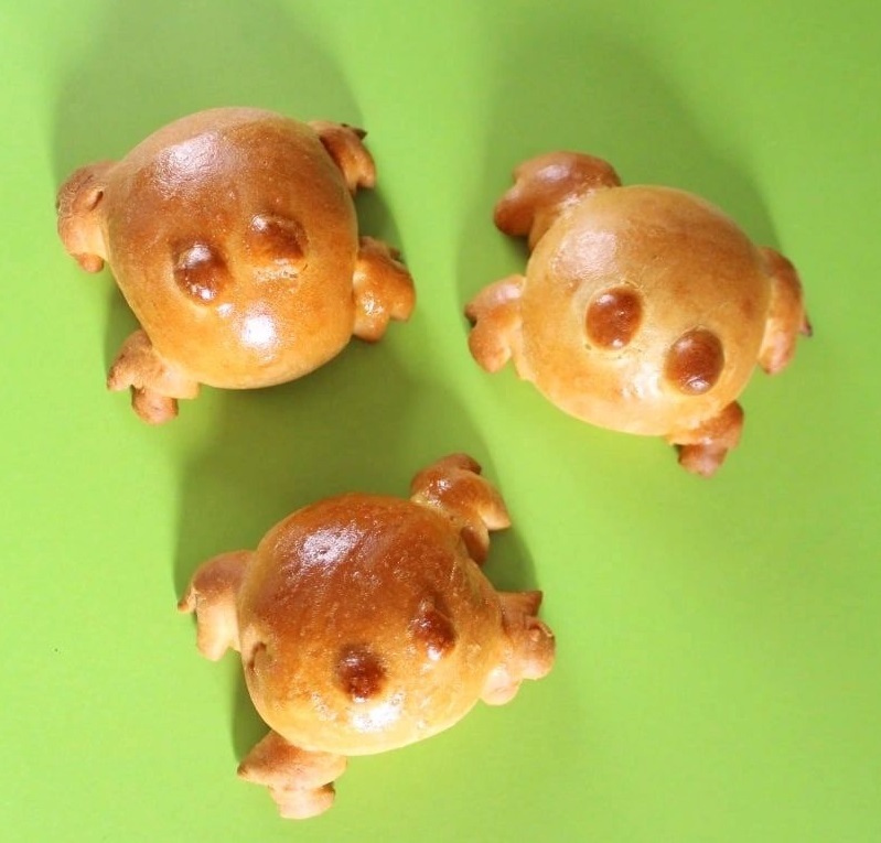 Cooking bread toads - My, Bakery products, Yummy, Preparation, The photo, Sweets, Longpost