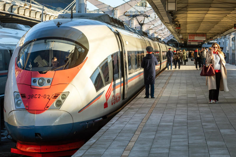 Day of high speeds on the country's railways - My, Railway, Public transport, Russian Railways, Transport, Peregrine falcon, Allegro, Martin, A train, Longpost