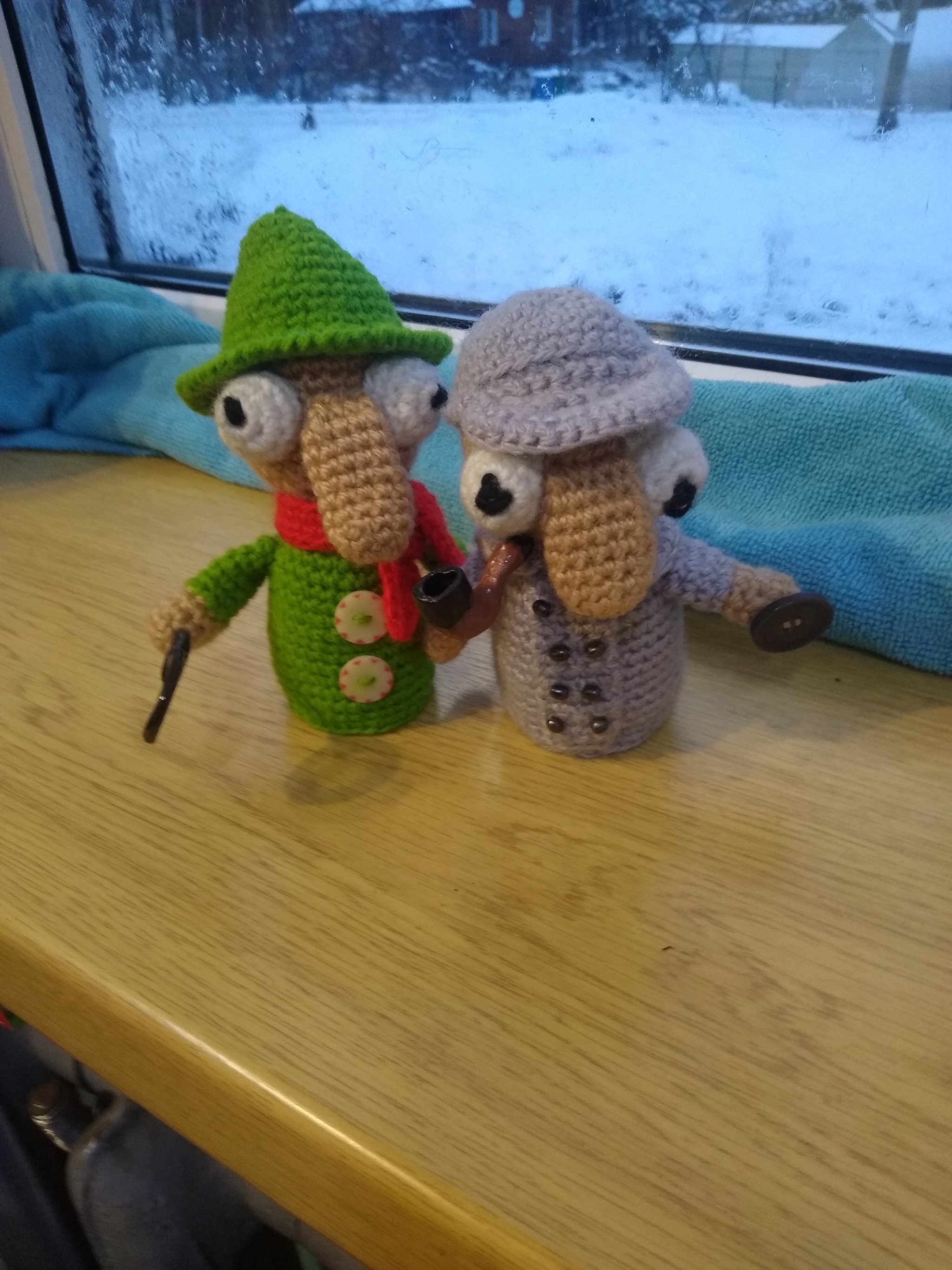 Brothers pilots - My, Amigurumi, Crochet, Knitted toys, Longpost