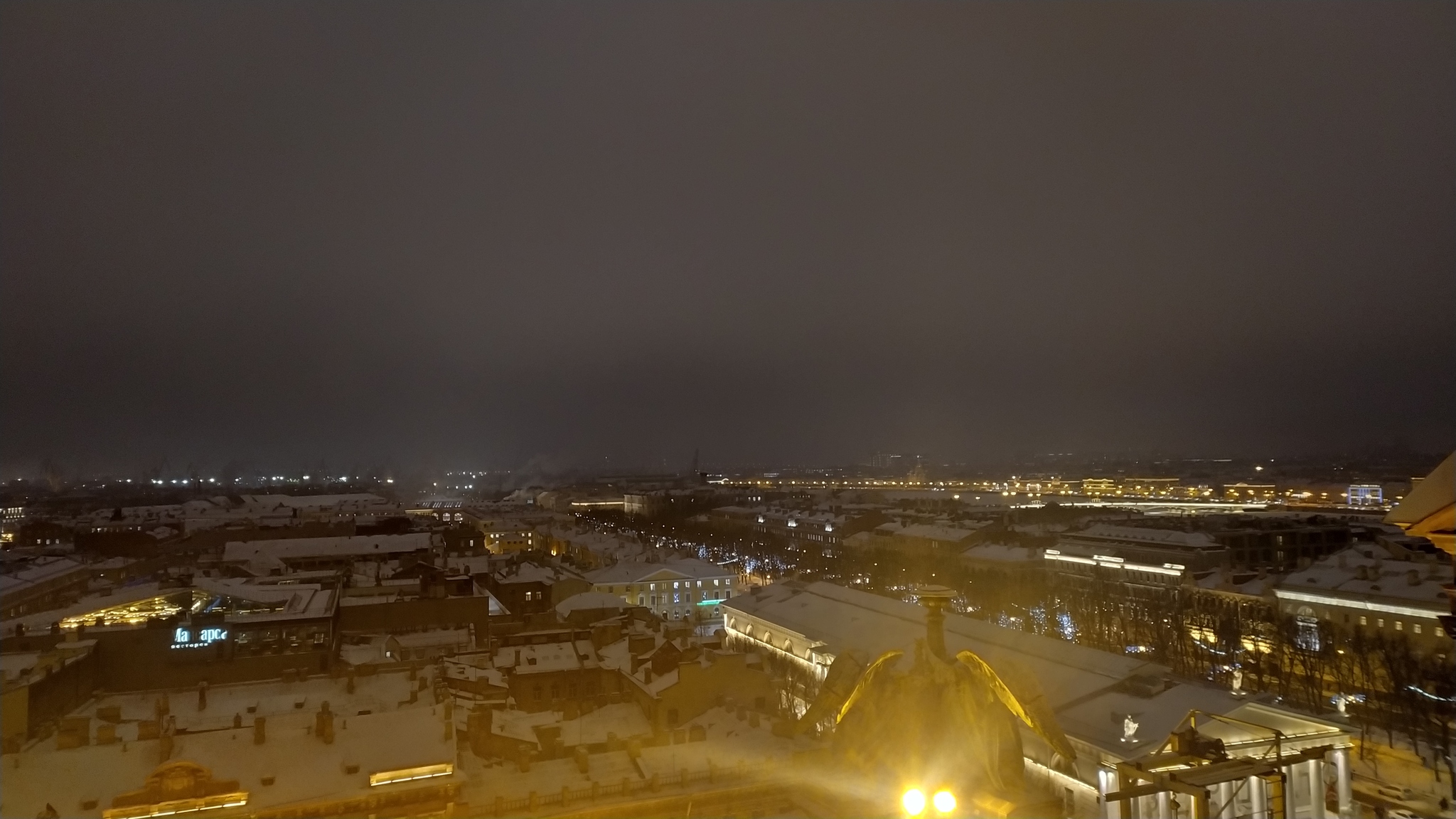 Новогодний Санкт-Петербург - Санкт-Петербург, Мобильная фотография, Вид сверху, Новый Год, Невский проспект, Длиннопост