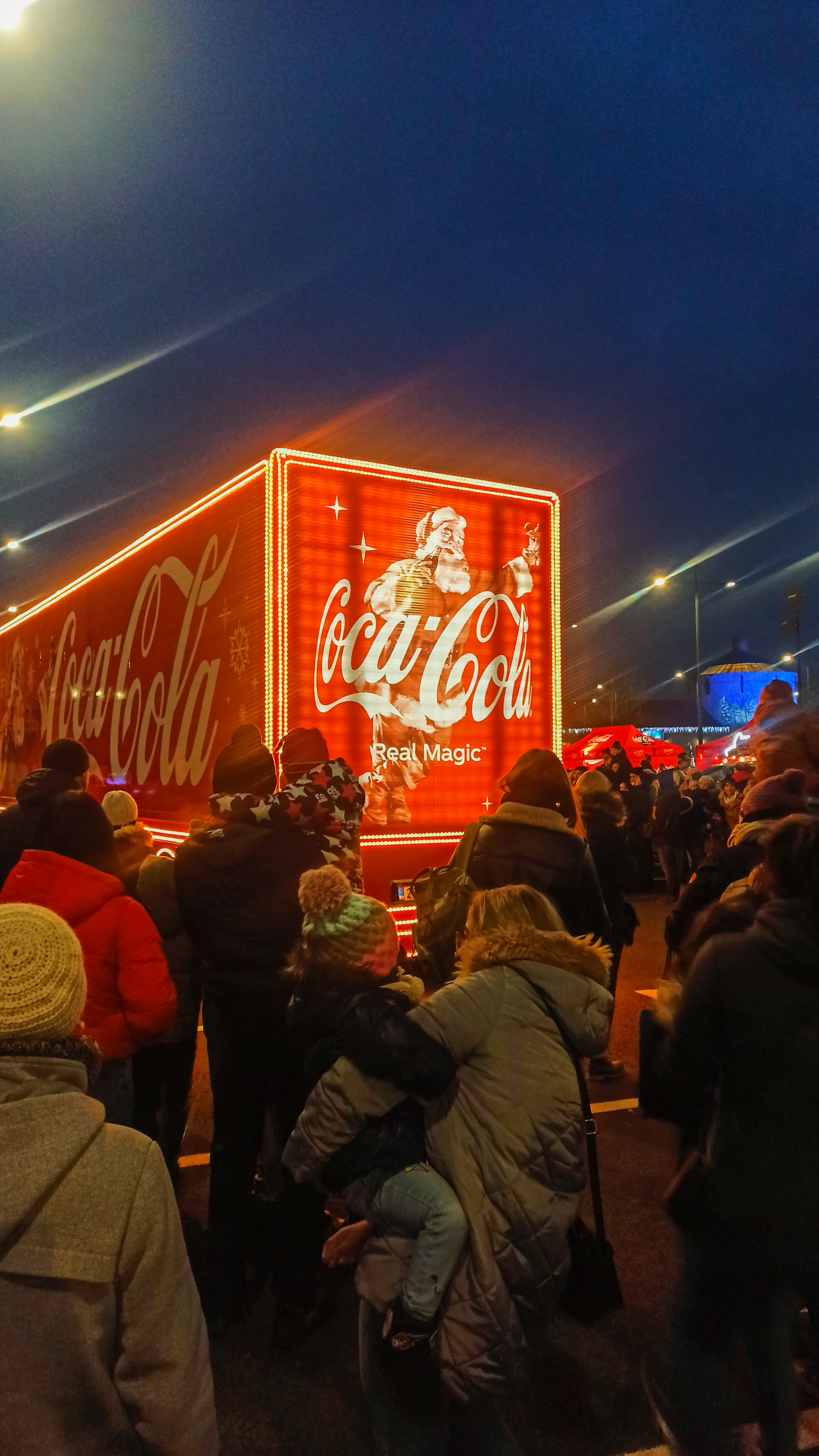 Coca-Cola truck drove to Olomouc - My, Living abroad, Czech, Relocation, Emigration, Russians, Migrants, Christmas, Coca-Cola, New Year, Santa Claus, Father Frost, Olomouc, Longpost