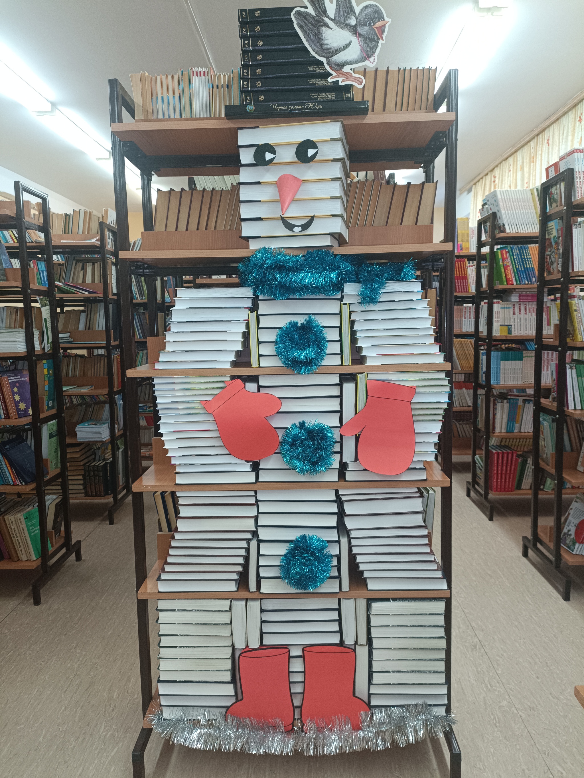 Holiday greetings! - New Year, snowman, Creative, Books