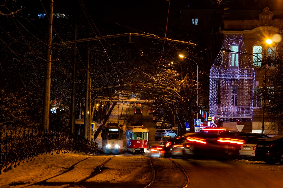 A bit of evening Pyatigorsk - My, The photo, Canon 600D, Photographer, Canon, City walk, Evening, Winter, Samyang 14mm, 70-300mm, Longpost