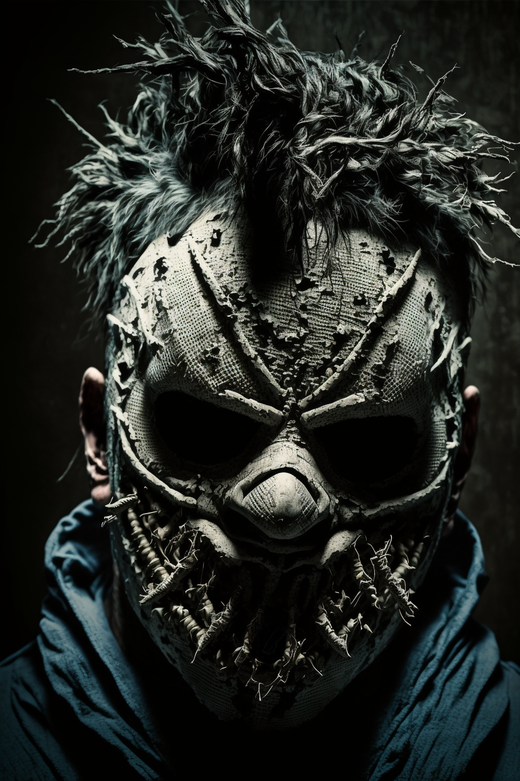 midjourney. slipknot - Midjourney, Нейронные сети, Art, Slipknot, Music, Mask, Longpost