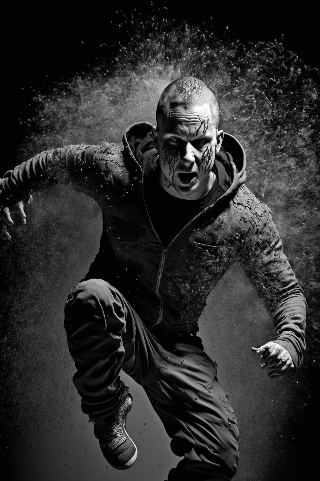 midjourney. slipknot - Midjourney, Нейронные сети, Art, Slipknot, Music, Mask, Longpost