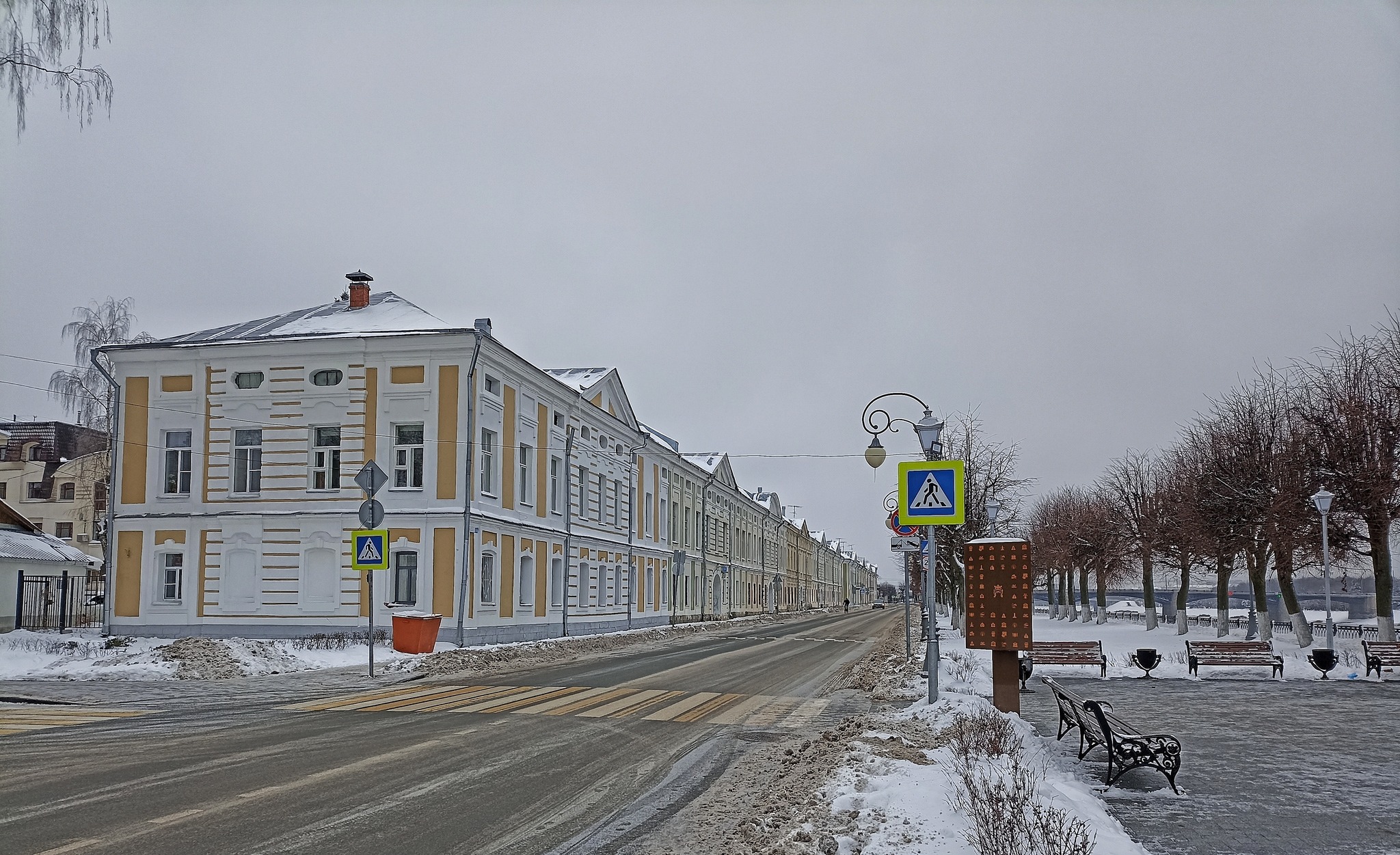 Tver: the advantages of spontaneity, Mikhail Krug and the first imperial microdistrict - My, Tourism, Travels, Tver, Russia, Winter, Travel across Russia, Longpost, The photo