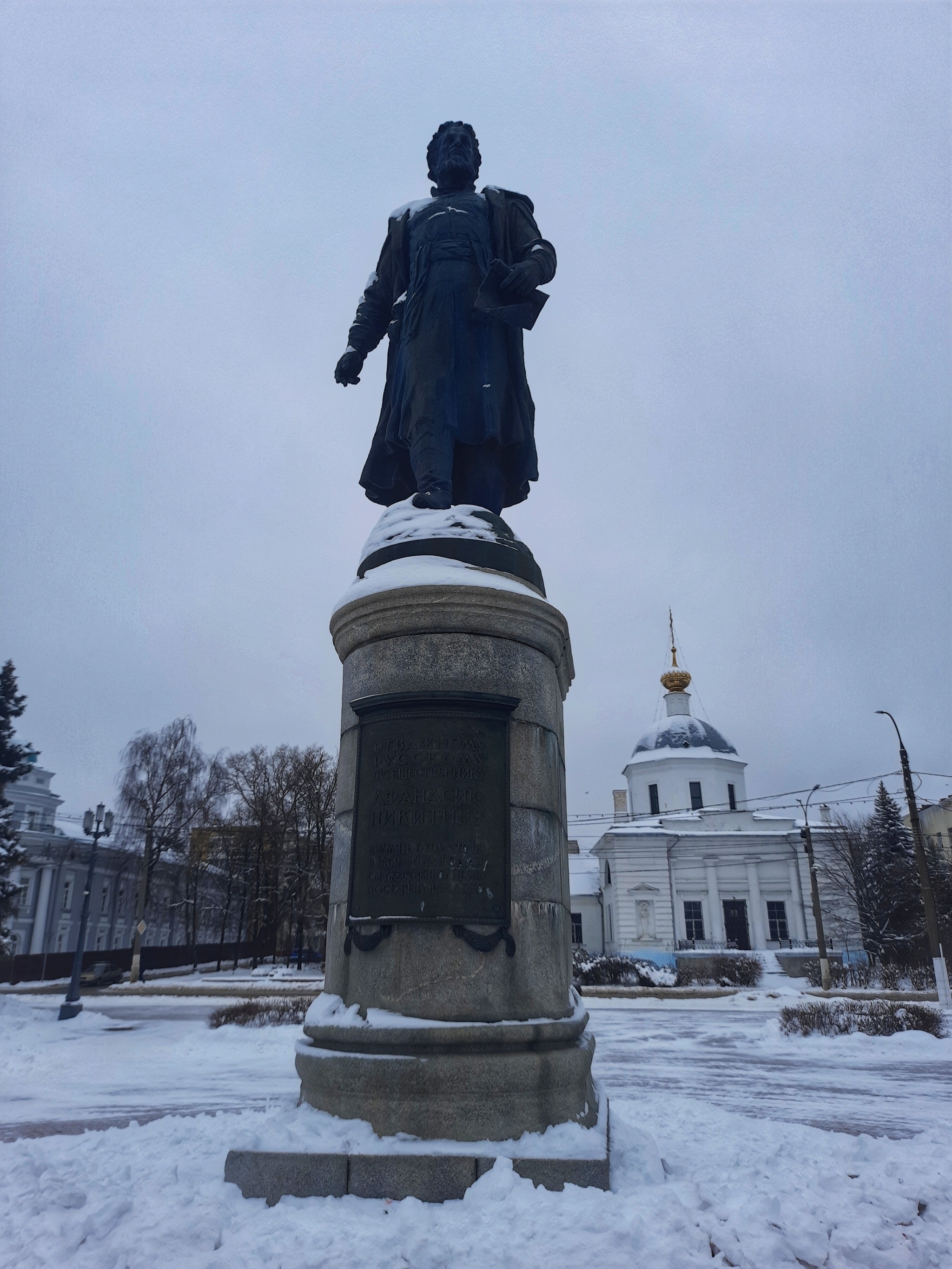 Тверь: плюсы спонтанности, Михаил Круг и первый имперский микрорайон - Моё, Туризм, Путешествия, Тверь, Россия, Зима, Путешествие по России, Длиннопост, Фотография