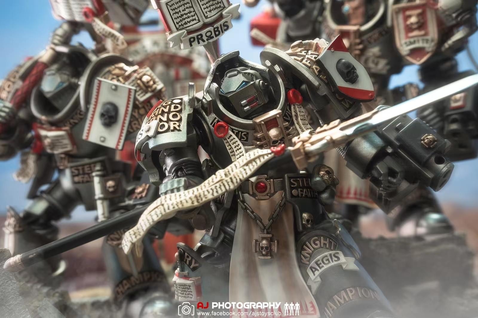 Серые рыцари Warhammer 40000 - Warhammer 40k, Grey Knights, Action Figures, 1:18, Joy toy, Коллекционные фигурки, Хобби, Солдатики, Длиннопост