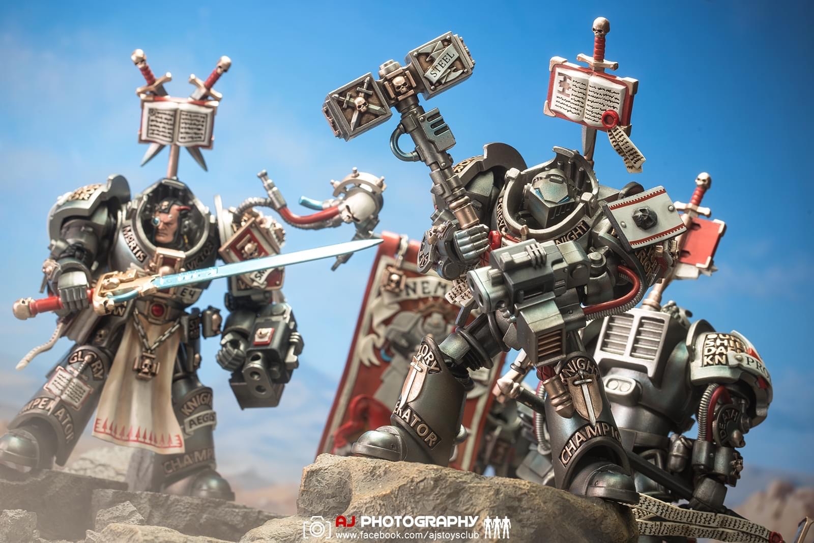 Серые рыцари Warhammer 40000 - Warhammer 40k, Grey Knights, Action Figures, 1:18, Joy toy, Коллекционные фигурки, Хобби, Солдатики, Длиннопост