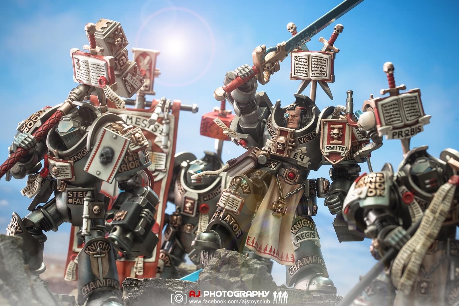 Серые рыцари Warhammer 40000 - Warhammer 40k, Grey Knights, Action Figures, 1:18, Joy toy, Коллекционные фигурки, Хобби, Солдатики, Длиннопост