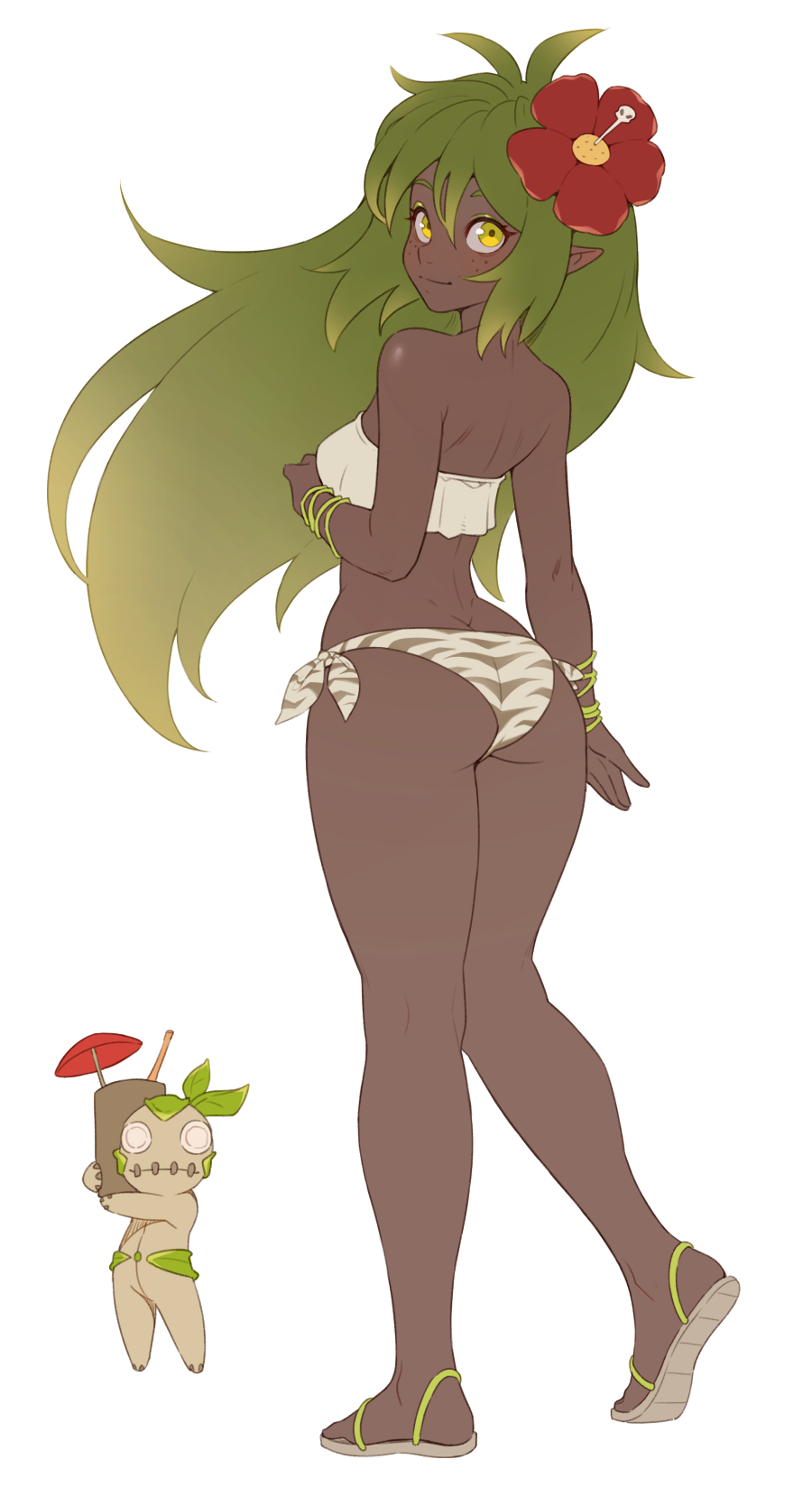 Sadida - NSFW, Art, Wakfu, Sadida, Cheshirrr, Longpost