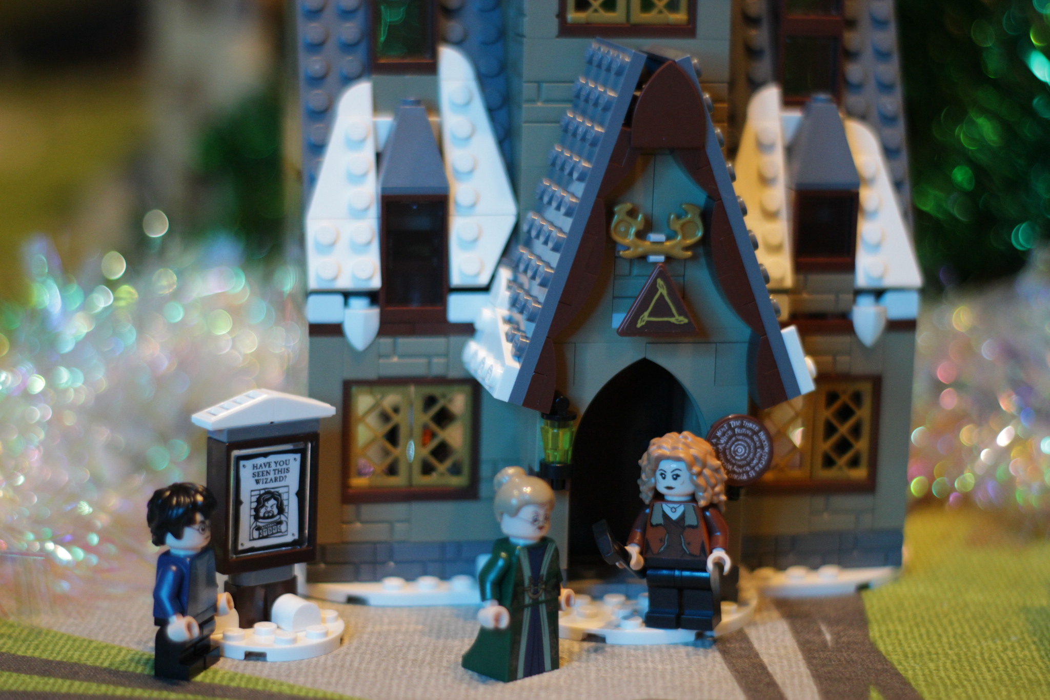 My Lego is not Hogwarts) Hogsmeade - My, Harry Potter, Lego, Collection, Collecting, Winter, New Year, Constructor, Longpost