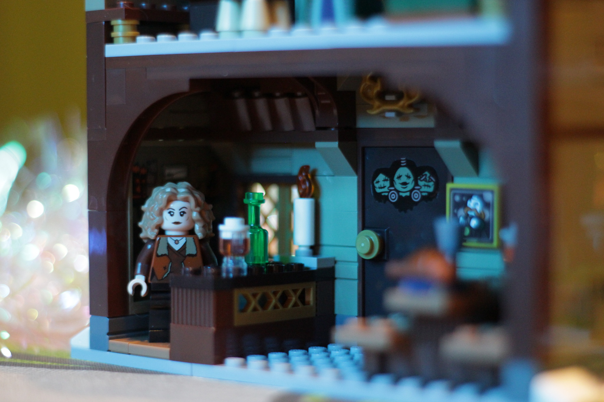 My Lego is not Hogwarts) Hogsmeade - My, Harry Potter, Lego, Collection, Collecting, Winter, New Year, Constructor, Longpost