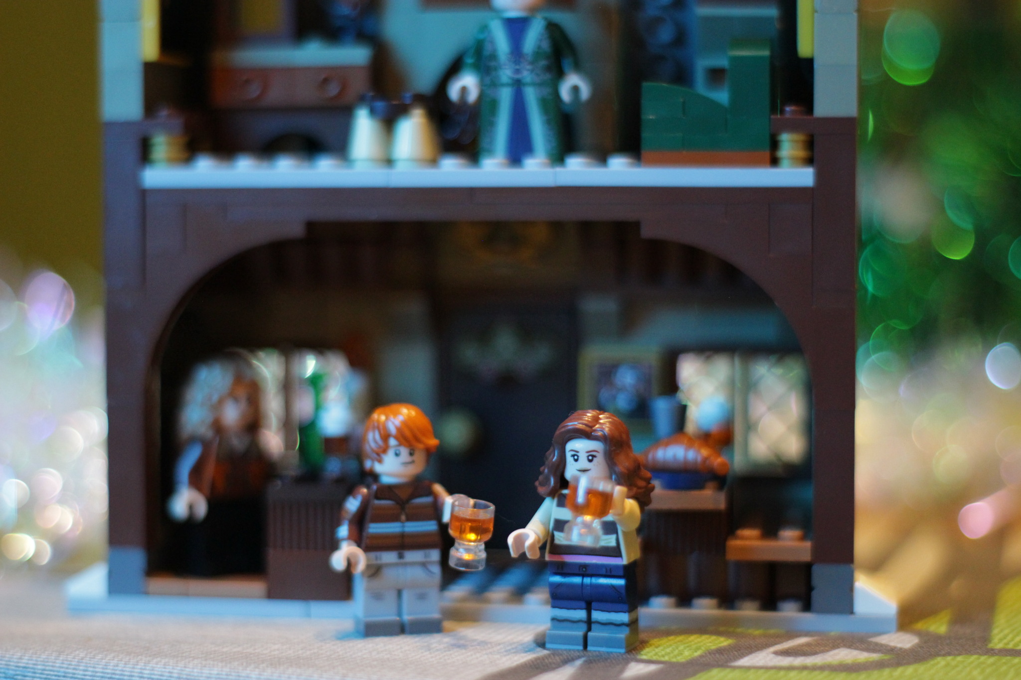 My Lego is not Hogwarts) Hogsmeade - My, Harry Potter, Lego, Collection, Collecting, Winter, New Year, Constructor, Longpost