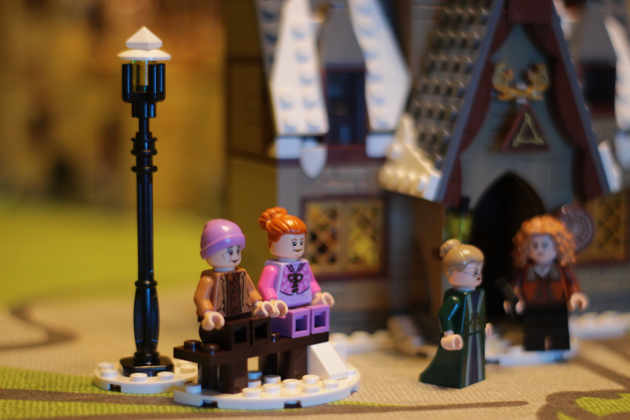 My Lego is not Hogwarts) Hogsmeade - My, Harry Potter, Lego, Collection, Collecting, Winter, New Year, Constructor, Longpost