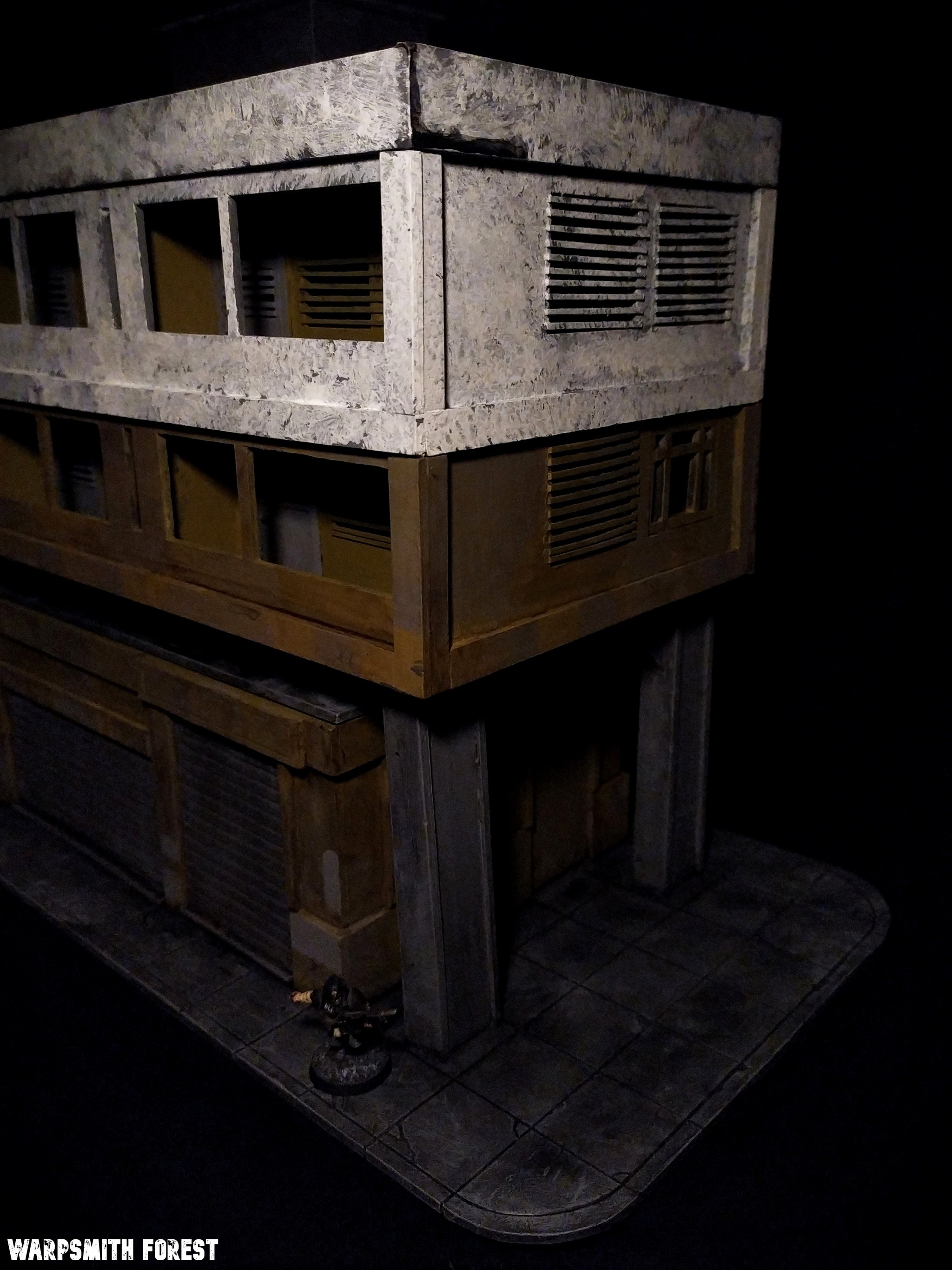 Residential building with garage, part 2/2 - My, Modeling, Stand modeling, Scale model, Collection, Collecting, Wargame, Desktop wargame, Longpost