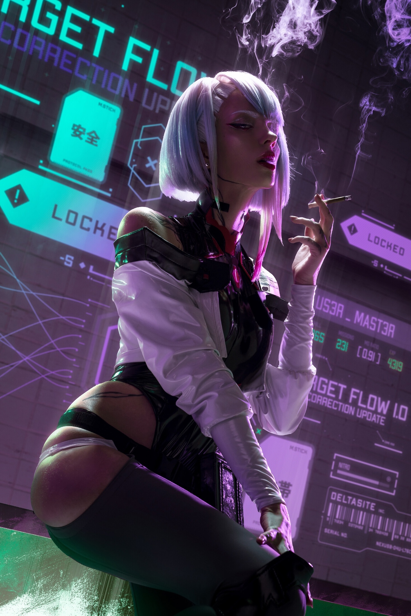 Lucy (Xenon)
 - NSFW, Girls, Erotic, Booty, Cosplay, Xenon, Cyberpunk: Edgerunners, Longpost, Boobs