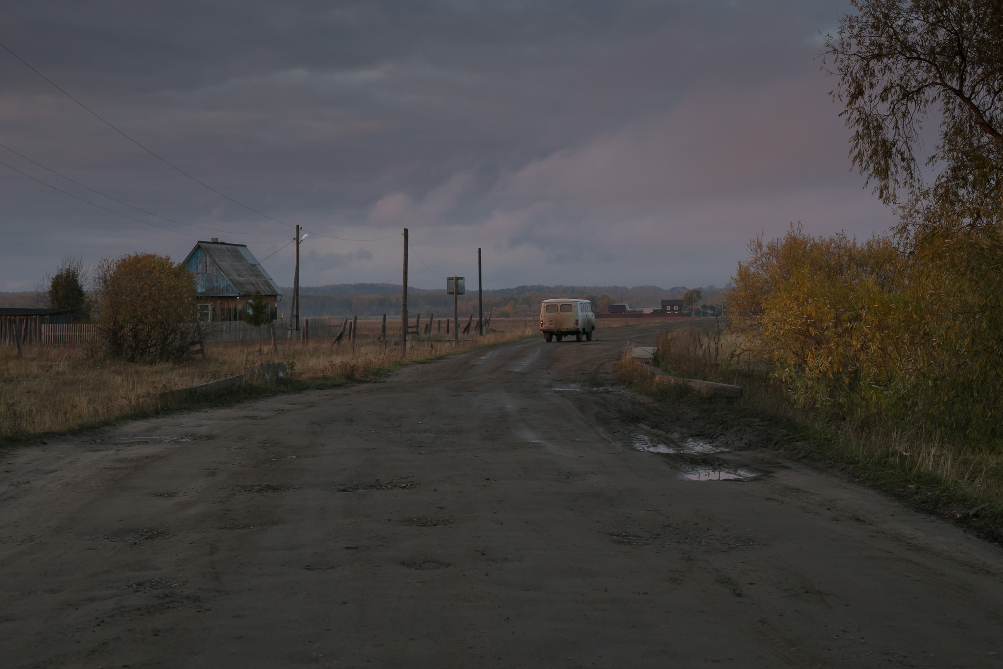 At the old rural airport (Ust-Ishim village, Omsk region) - My, Village, Village, Omskavia, Omsk region, dust, Sunrises and sunsets, The photo