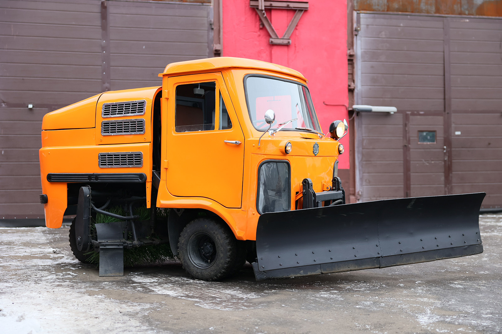 Restoration of the Soviet sidewalk harvester worker - Restoration, Technics, Moscow, Made in USSR, Video, Longpost