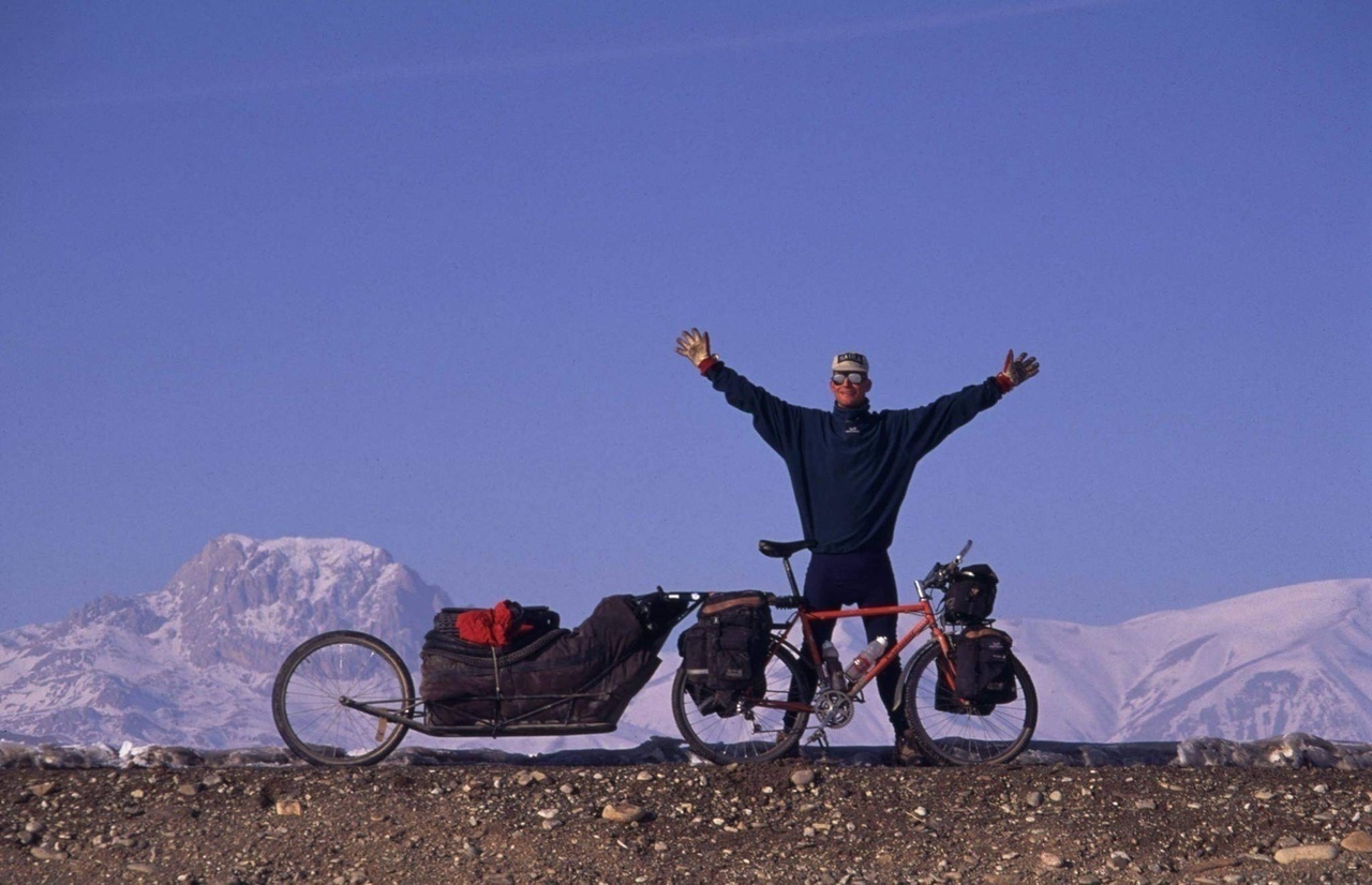 The story of the mad Swede Yeran Kropp, who went to Everest on a bicycle !!! - Mountain tourism, Hike, A bike, Tent, Camping, Туристы, Longpost, Everest