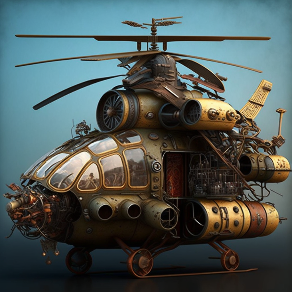 Steampunk громоздкие машины