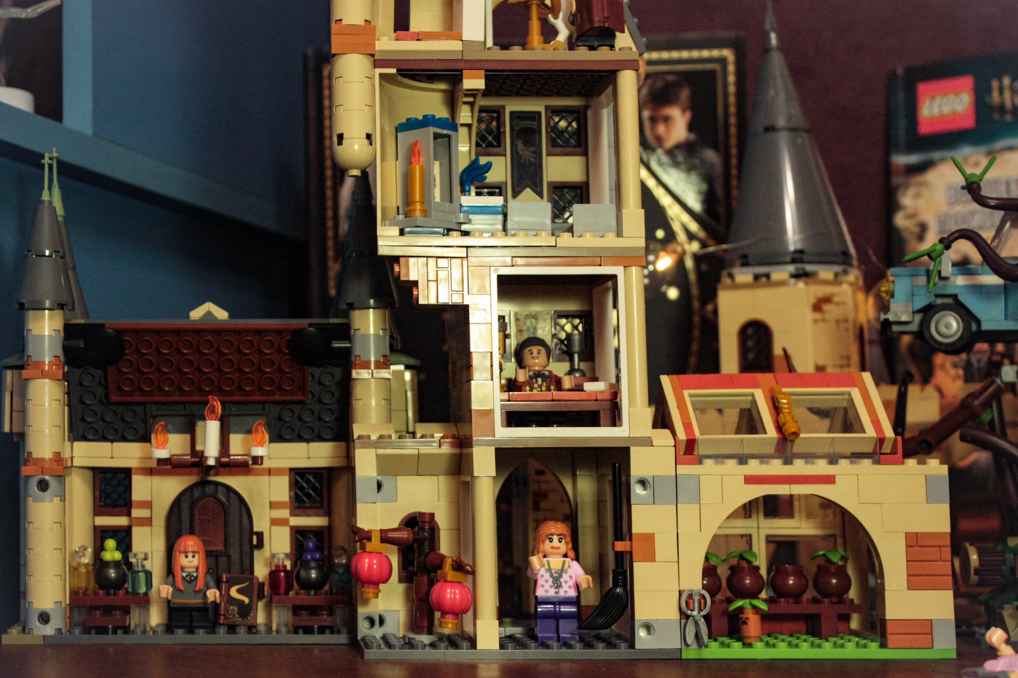 My Lego Hogwarts - My, Harry Potter, Lego, New Year, Christmas, Longpost