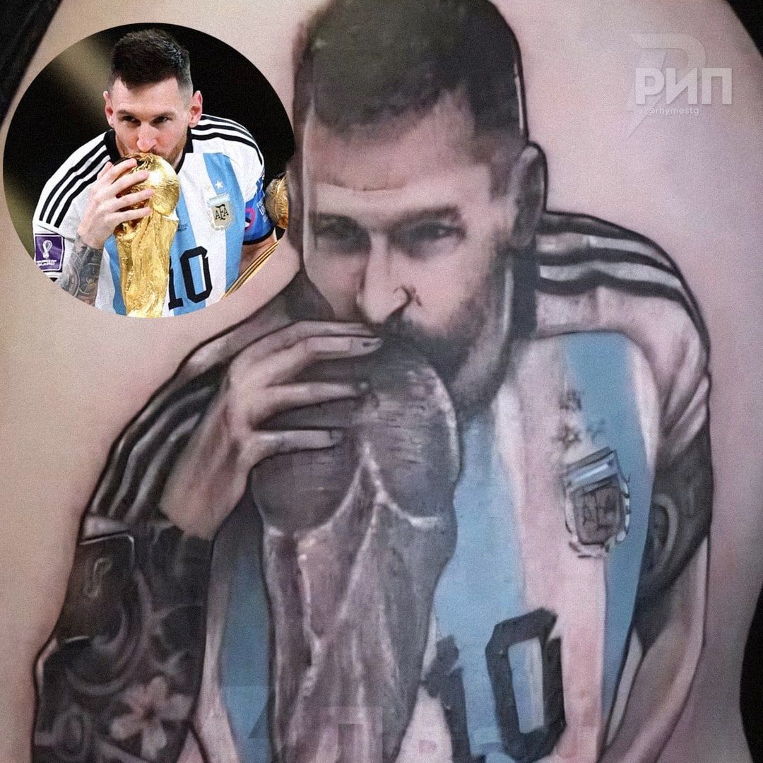 Татуировки Leo Messi: значение тату Лионеля Месси
