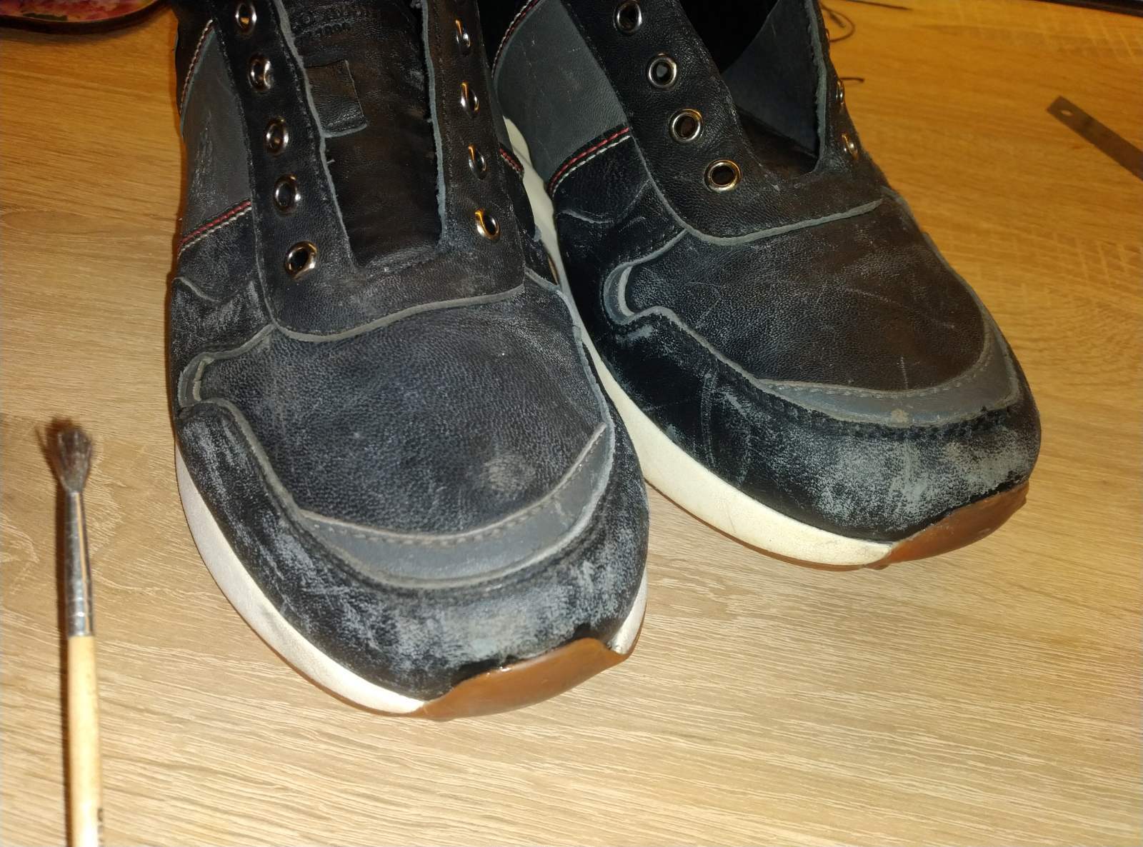 How I put my shoes in order (maybe it will be useful for someone) - My, Natural leather, Shoe repair, Longpost