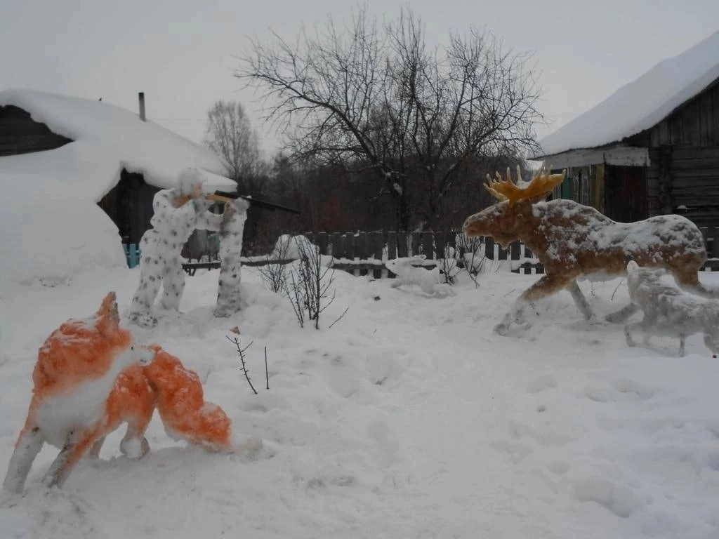 winter figures - snowman, The photo, In contact with, New Year's miracle, Longpost