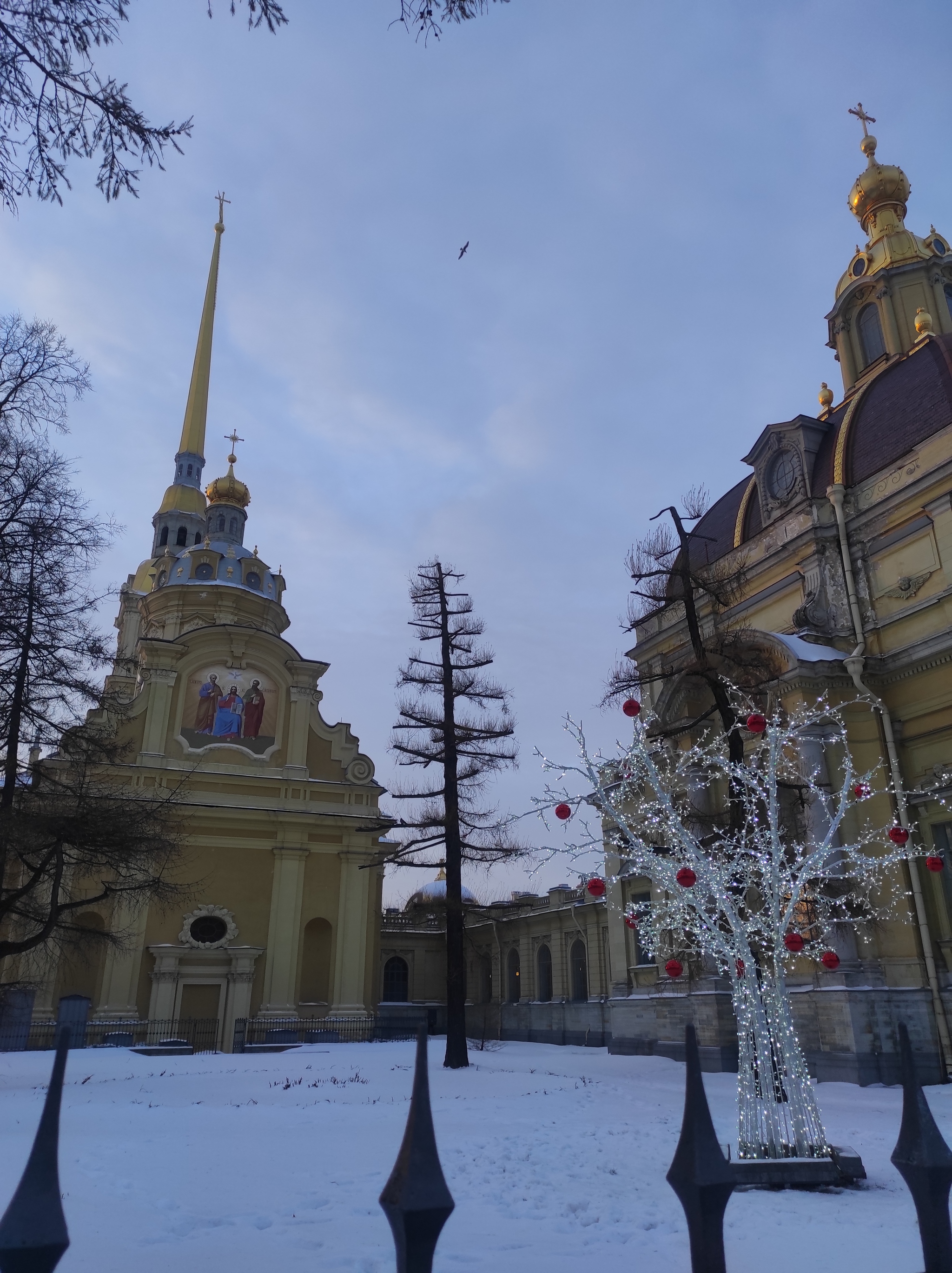 Walk through the Peter and Paul Fortress at sunset - My, Photobritish, Saint Petersburg, Mobile photography