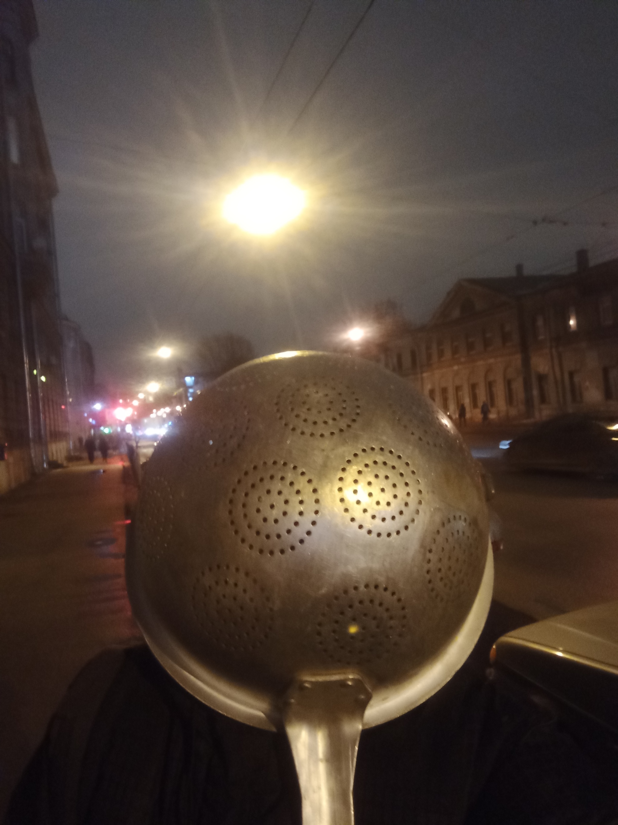 If you see... - My, Saint Petersburg, Longpost, Colander