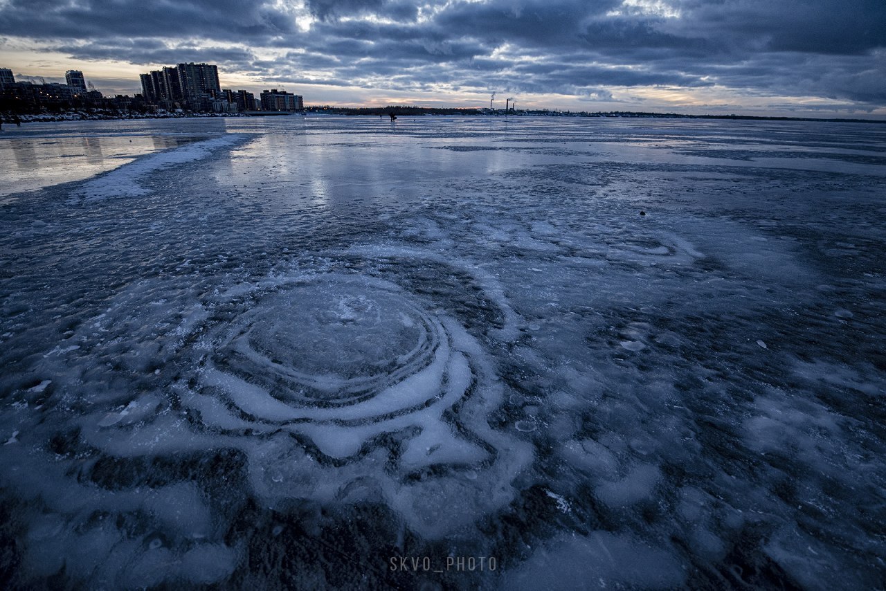 Ice and fire of the Gulf of Finland - The photo, The Gulf of Finland, Longpost, Southwest, Winter, Telegram, Saint Petersburg