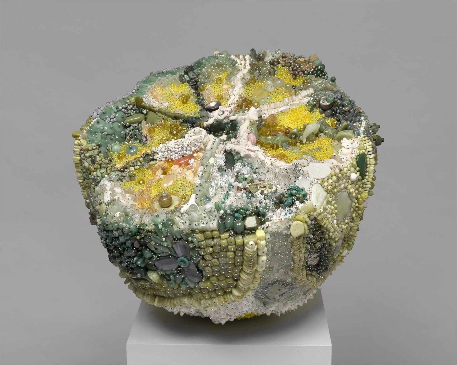 Kathleen Ryan creates gemstone sculptures of rotten fruit - My, Art, Фрукты, Jewelry, Longpost