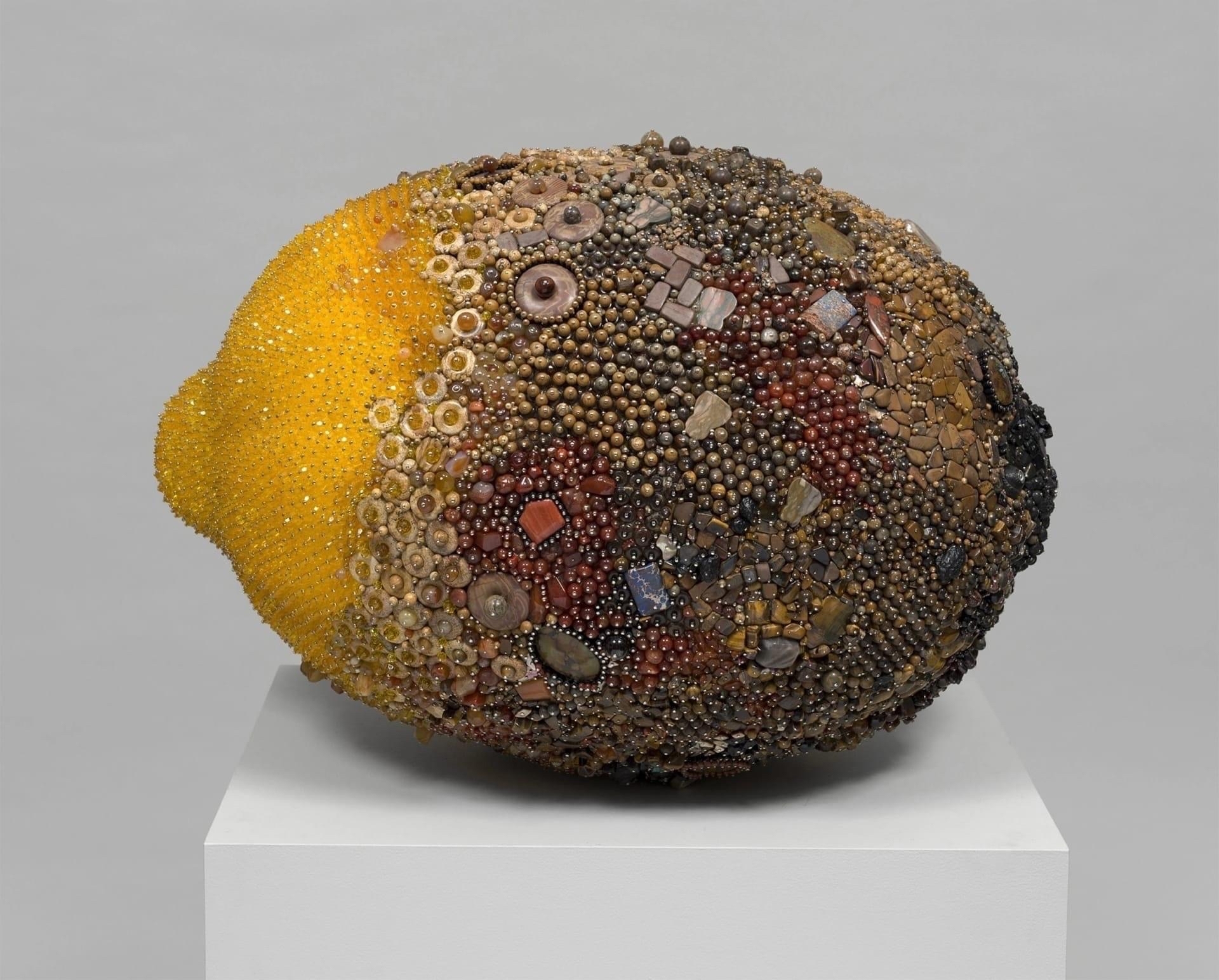 Kathleen Ryan creates gemstone sculptures of rotten fruit - My, Art, Фрукты, Jewelry, Longpost