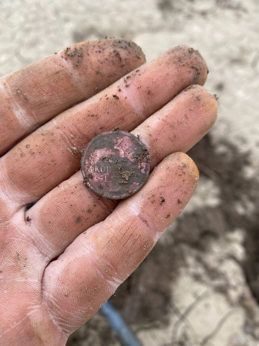 Searches with a metal detector at the place where there was a large lake - My, Find, Search, Lake, Spoon, Longpost, The photo