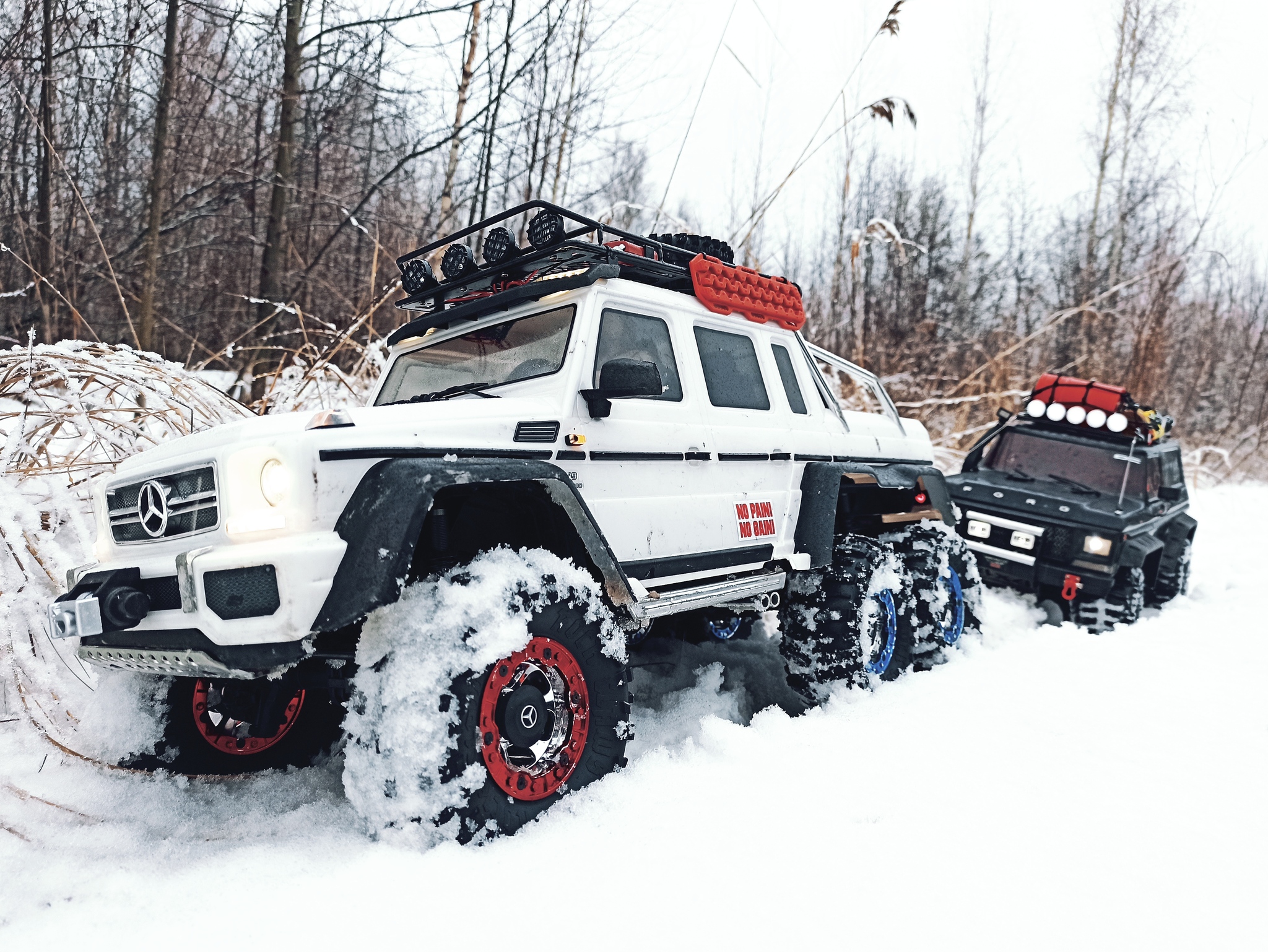Set Di Portapacchi E Bagagli Per Autocarri Cingolati RC 1:10 - Foto 8