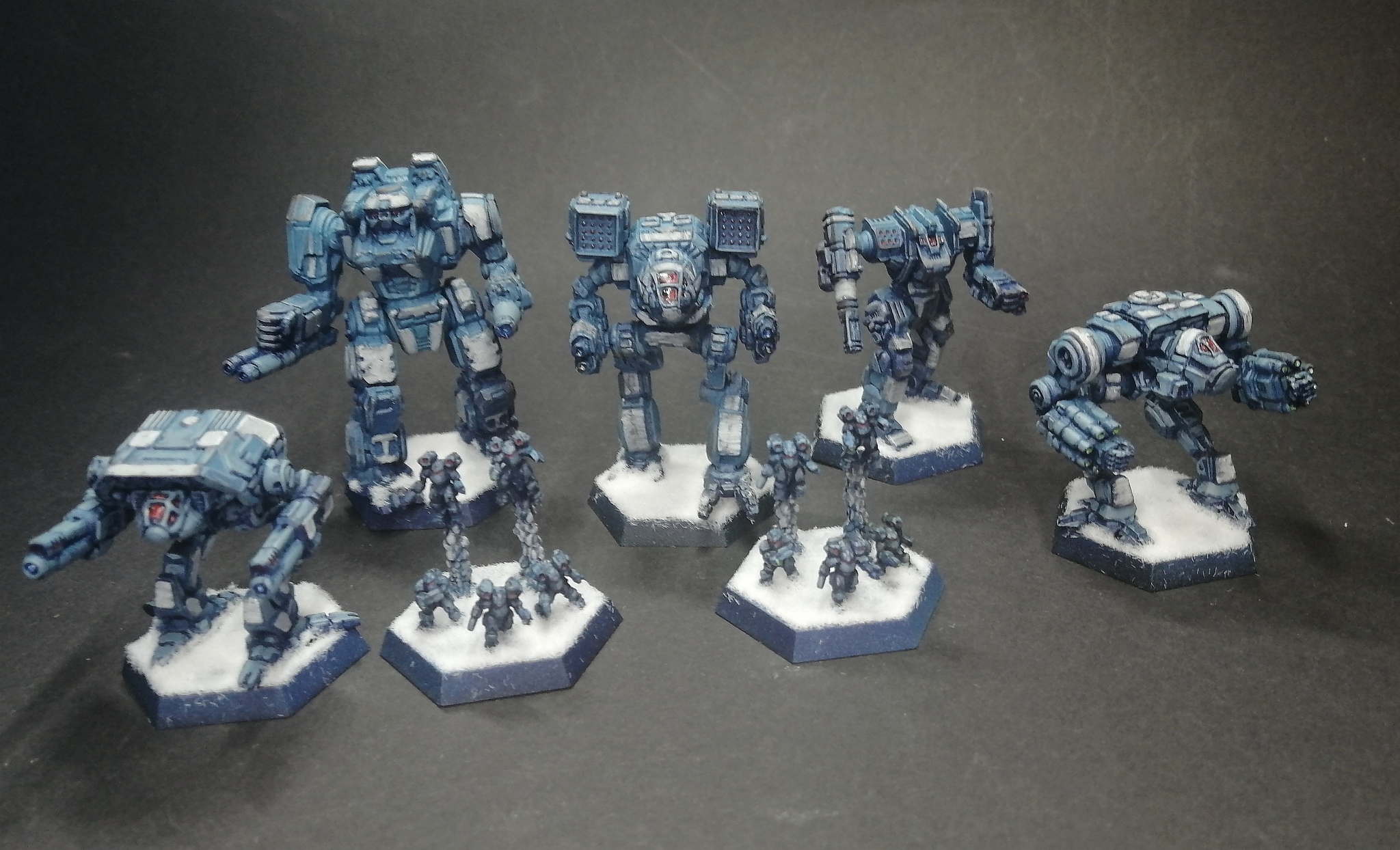 Clan Ghost Bear - My, Collection, Battletech, Modeling, Wargame, Collecting, Miniature, Board games, Longpost